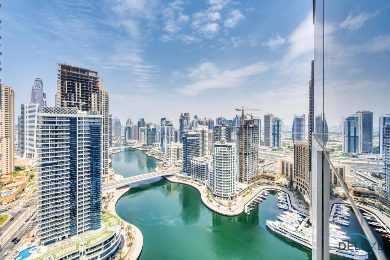 Overlooking Marina Canal 1Br Close To Mall, Promenade & Beach, Bay Central 1, Dubai Marina By Deluxe Holiday Homes Zewnętrze zdjęcie