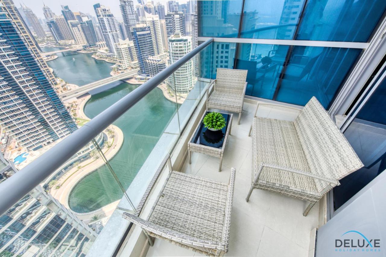 Overlooking Marina Canal 1Br Close To Mall, Promenade & Beach, Bay Central 1, Dubai Marina By Deluxe Holiday Homes Zewnętrze zdjęcie